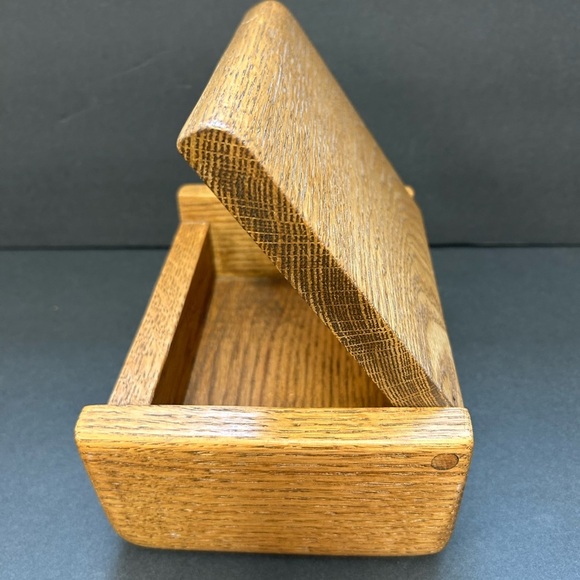 Handmade Vintage wooden box, little Storage Box - Picture 4 of 8